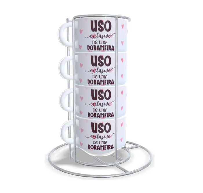 Xícara Dorama - Kit 4 Xícaras Dorameira Com Suporte-2.png